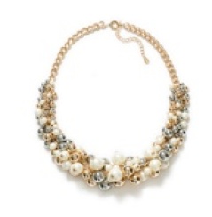 necklace with pearls